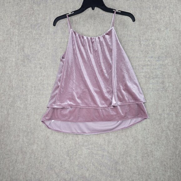 Old Navy Womens Velvet-Like Layered Camisole Top M - Picture 2 of 6